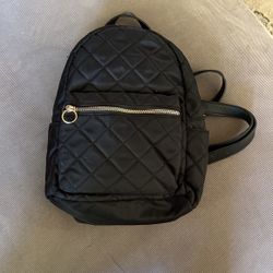 Black and Gold Backpack