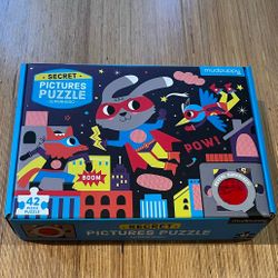 Mudpuppy Secret Pictures 42-Piece Puzzle
