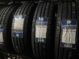 ST 225/75/15 New Set of Trailer Tires 10 ply