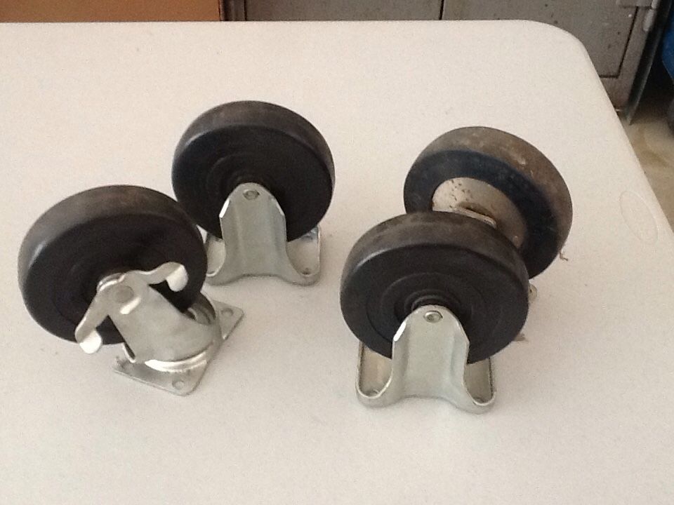 FOUR 5" Caster Wheels