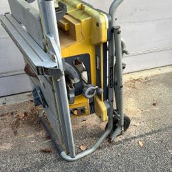 Ridgid Table saw And Mobile Base