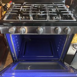 Stainless Steel 5 Burner