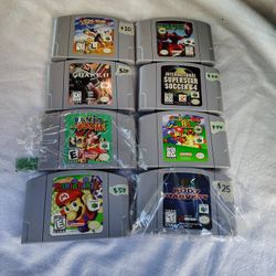 N64 Nintendo 64 video game bundle