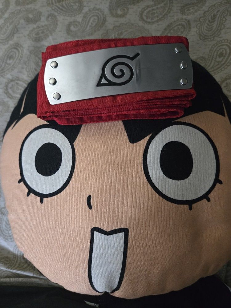 Vintage Naruto Head Pillow