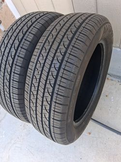 2 newer Tires 225/60/18..Yokohama Avid GT