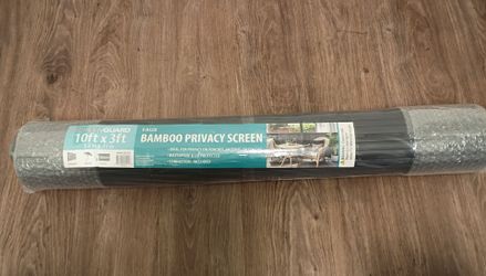 Bamboo Privacy Screen