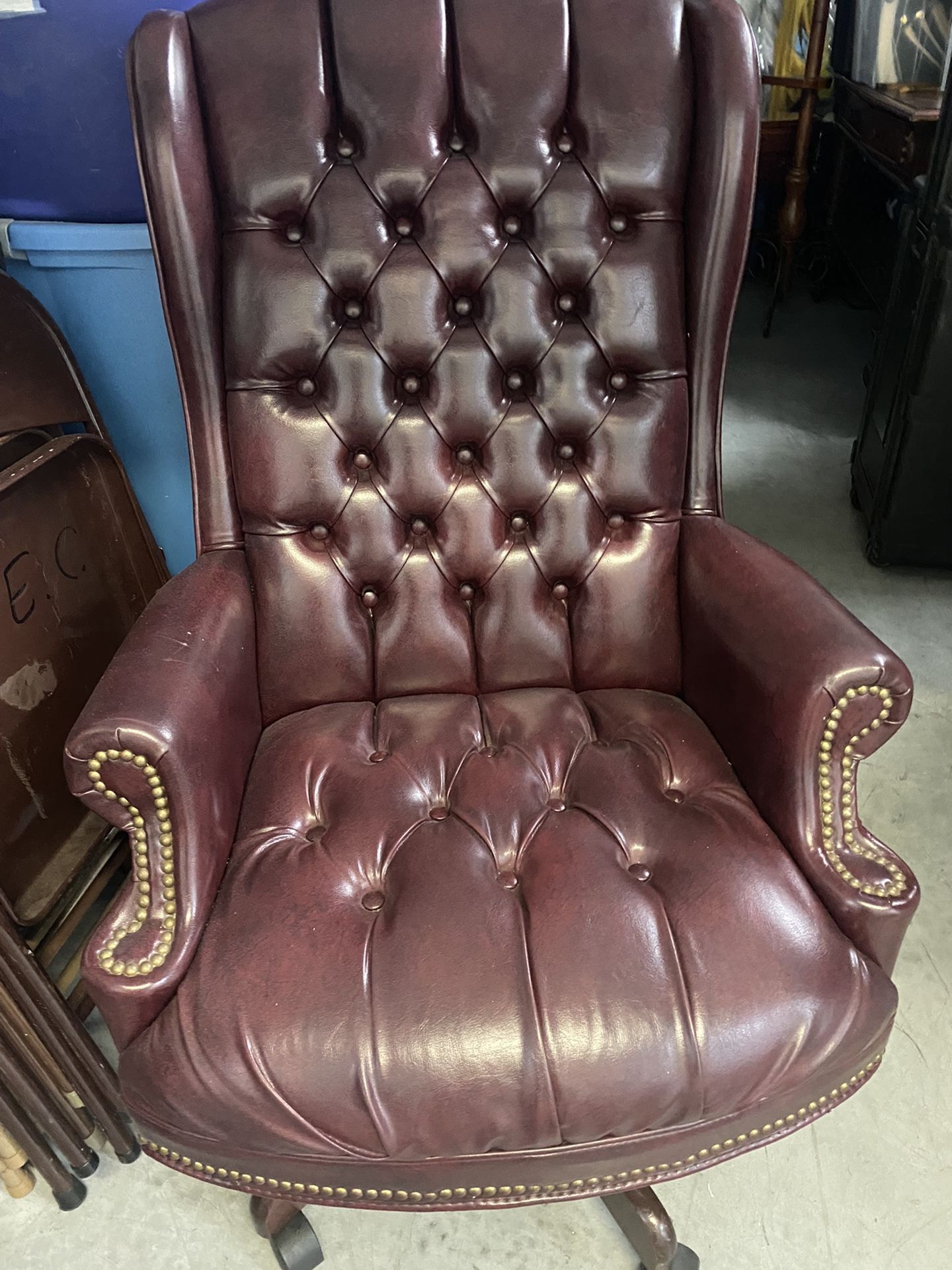 Executive Leather Office Chair