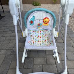 Fisher Price Swing And Rocking Chair