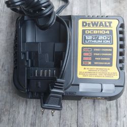 Dewalt Charger DCB 1104 - 12V / 20V Lithium  ION  (  Brand New  )