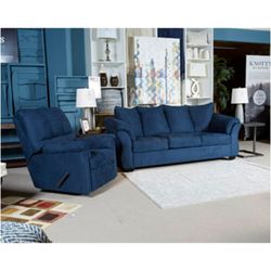 Beautiful couch and recliner!