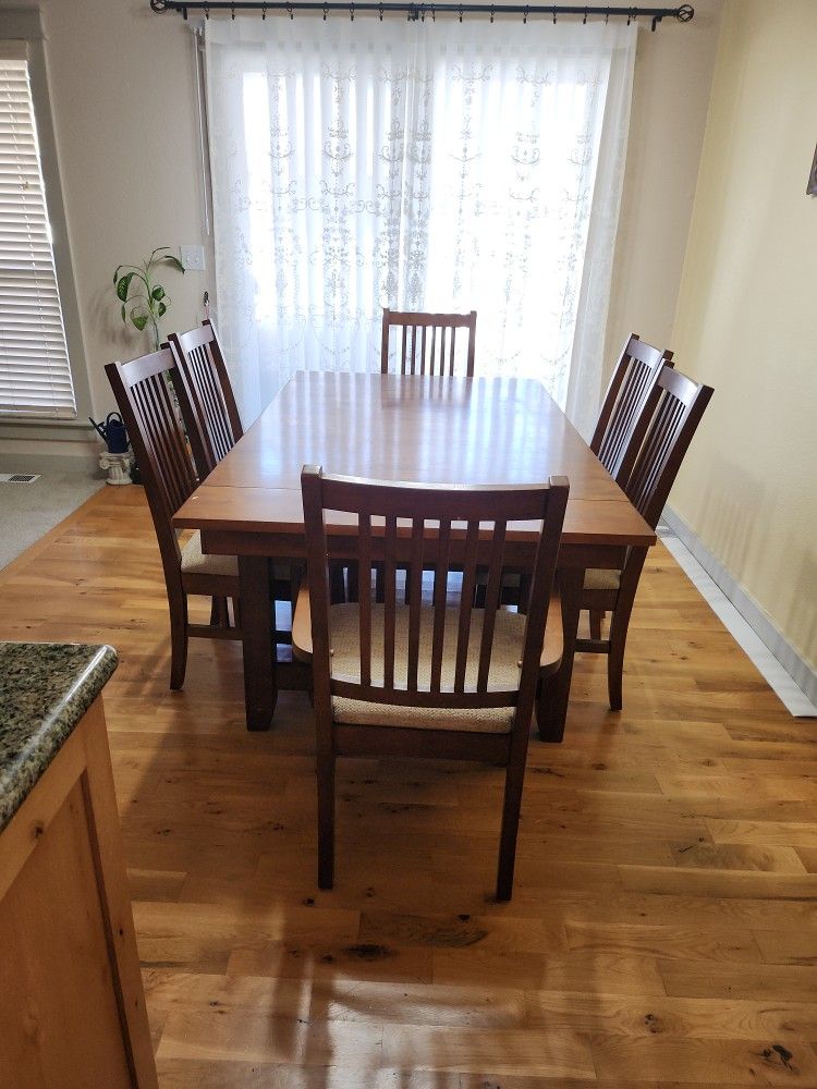 Dining Table With 6 Chairs