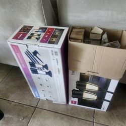 +ION Tiki Sound +Pair (2) Bluetooth Speakers & Outdoor Lighting New Never Opened