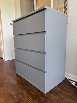 IKEA Large 4-Drawer Dresser – Extra Spacious Deep Drawers