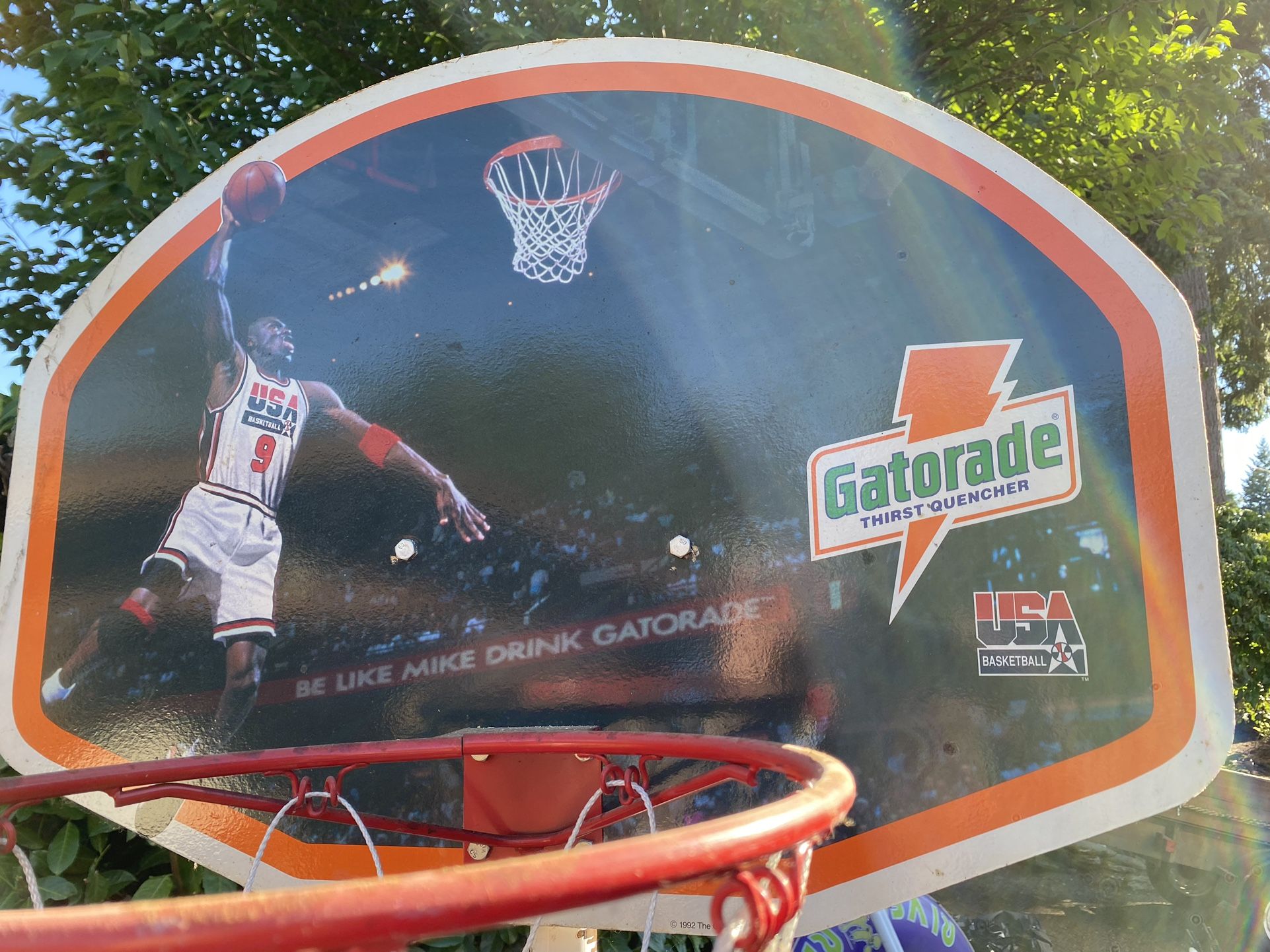 Michael Jordan Indoor Basketball Hoop