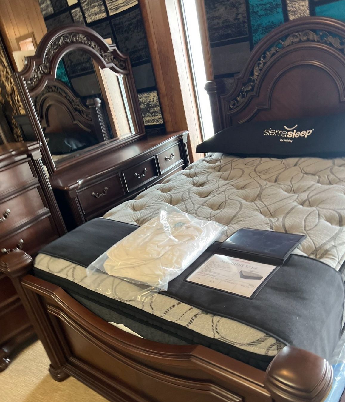 Solid Premium Four Piece Bedroom Suite