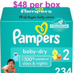 Pampers Baby Dry Size 2 Jumbo Box
