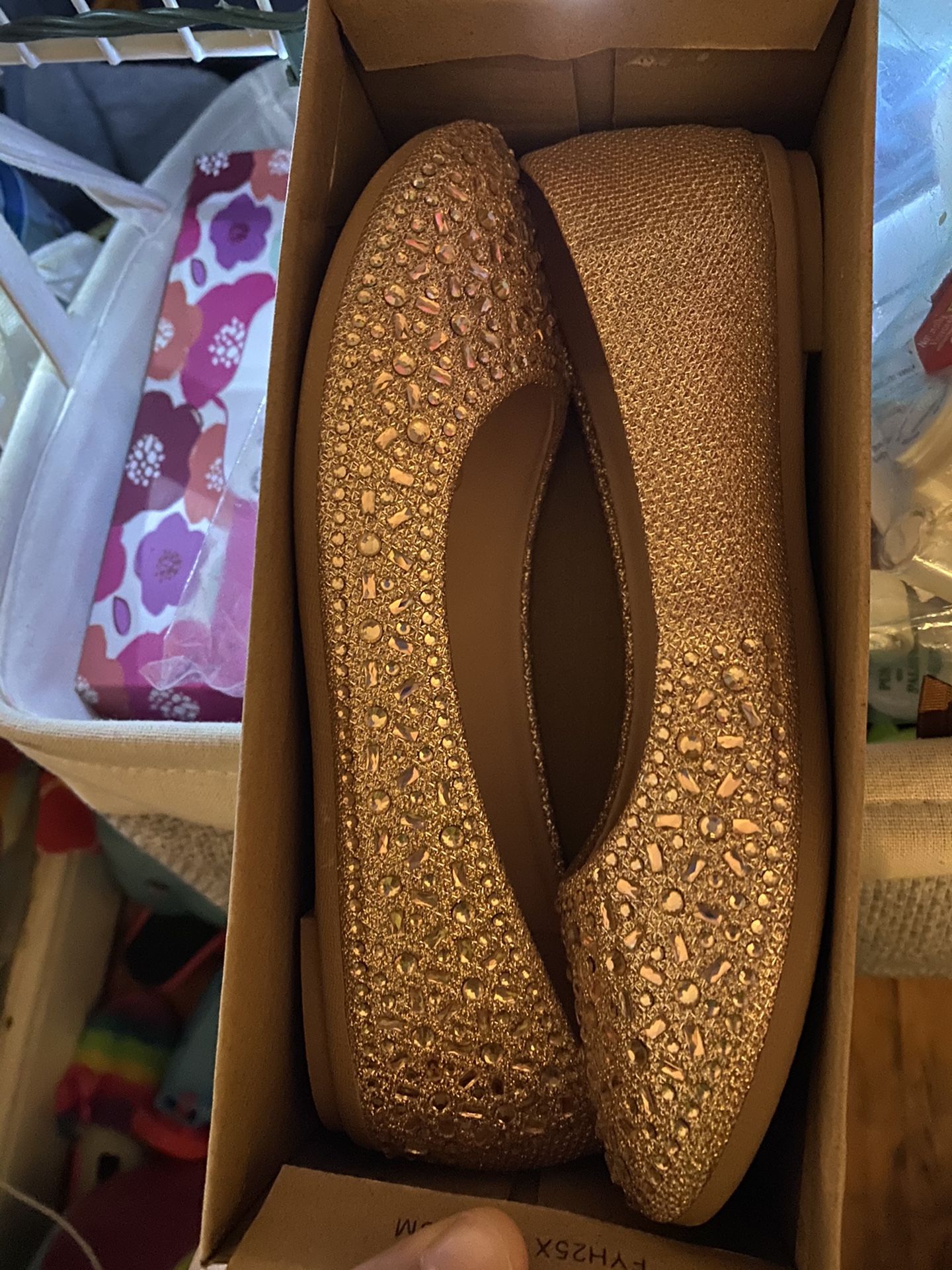 Big girls dance shoes size 4