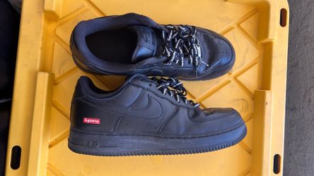 Black Supreme AF1