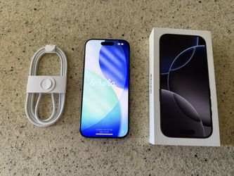 iPhone 16 Pro Black Titanium 256GB