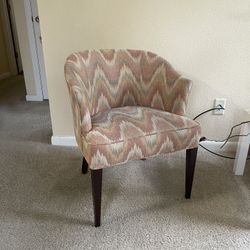 Vintage Antique Pink Chair 
