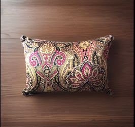 Raymond Waites Batik Pattern Accent Pillow