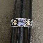 Blackhills Gold @ Sterling Amethyst Ring