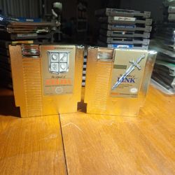 Nintendo NES Zelda Games $25 Each Pick Up In Glendale Cleaned And Tested