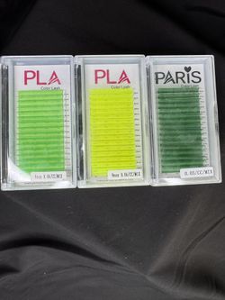 Neon Lash Extensions .6 CC Mix 