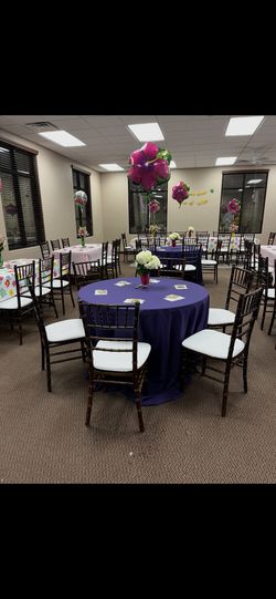 Brown Wood Chiavari Chairs