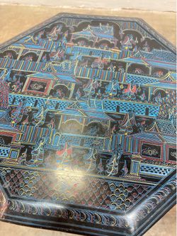 Vintage Burmese Folding Table (Sold Separately)