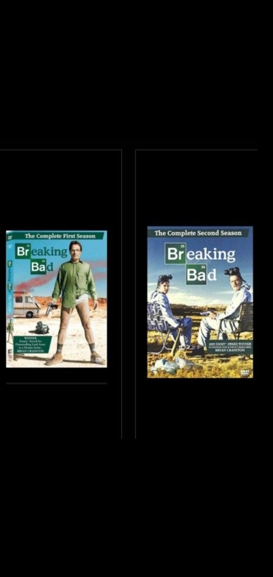 BREAKING BAD DVD* 1ST & 2ND SEASON
