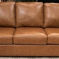 New 100% Leather BOLSENA sofa