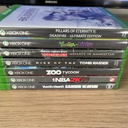 7 Xbox One Games - Prices Vary Per Game Or All For $90