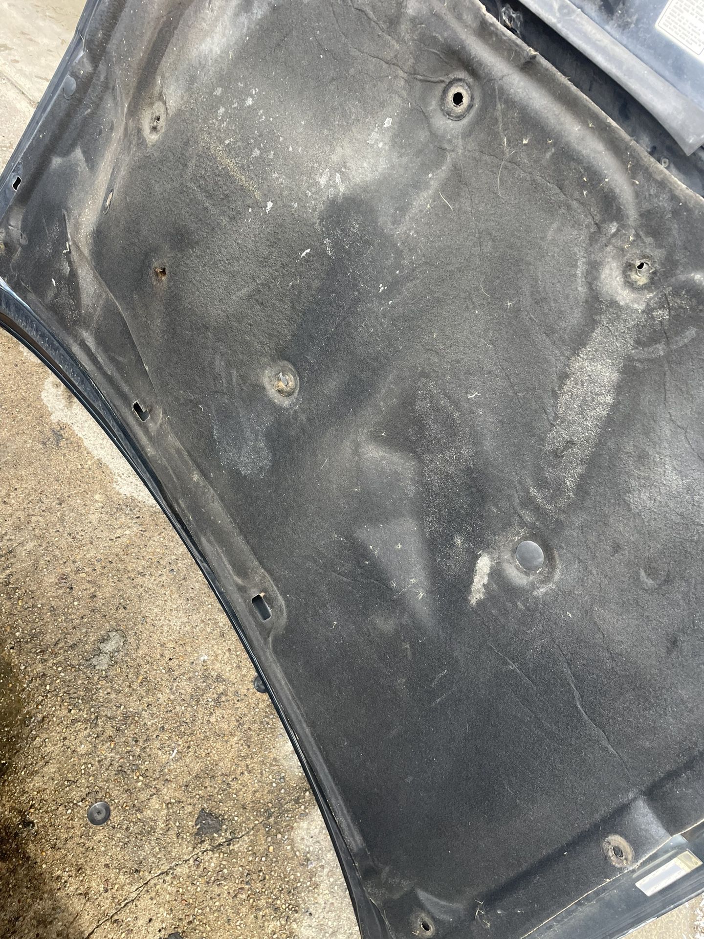Acura 2007 Tsx Hood Insulation Used As Is Deal 