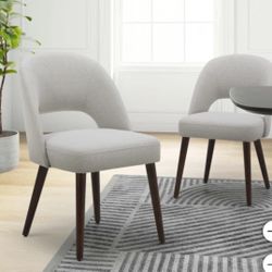 Upholstered Fabric Dining Chair, 2-pack