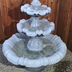 Concrete Fountain