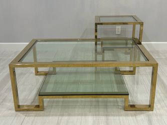 Large Metal Coffee Table