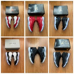 Brand New Jordan 11’s with the Box all size 10 $150 each