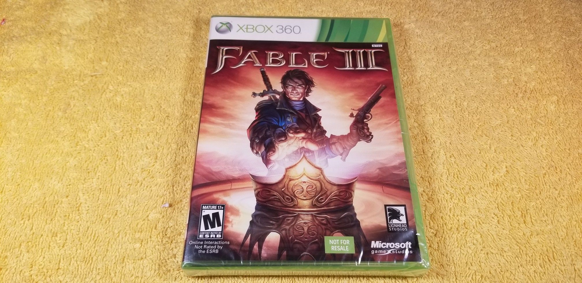 FABLE XBOX360 GAME COMPLETE BRAND NEW