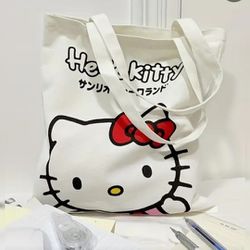 New, Packaged and Sealed🥰
1pc Kuromi Shoulder Bag, Canvas Bag, KT Cat Shoulder Cute Cinnamo
Nuevos 