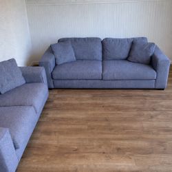 Abbyson Couch And Loveseat