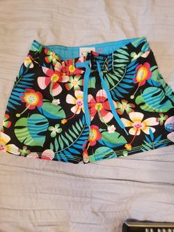 Old Navy Girls Size 7 Floral Shorts