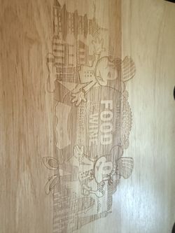 Disney Epcot Center Picnic Wine/snack Board