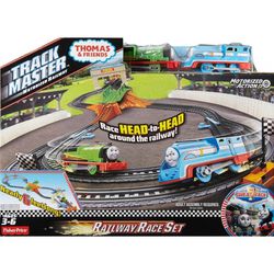 Thomas Friends Trackmaster Motorized Race Playset