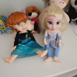 Ana And Elsa Dolls