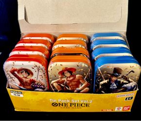 One Piece Card Game Tin Pack Set Vol. 2