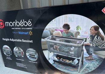 Monbebe Height-Adjustable Bassinet
