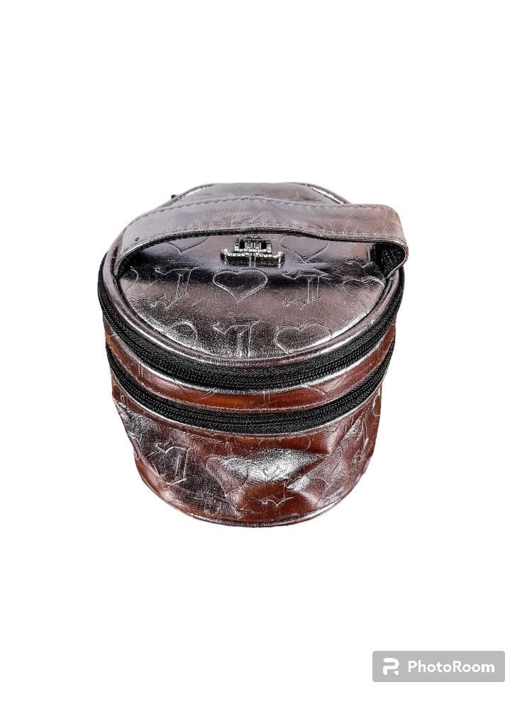Jennifer Lopez JLO Small Round Cosmetic Bag
