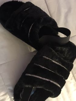 pazzle black sandals with backstrap