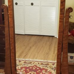 Vintage Chevel Mirror By Pulaski